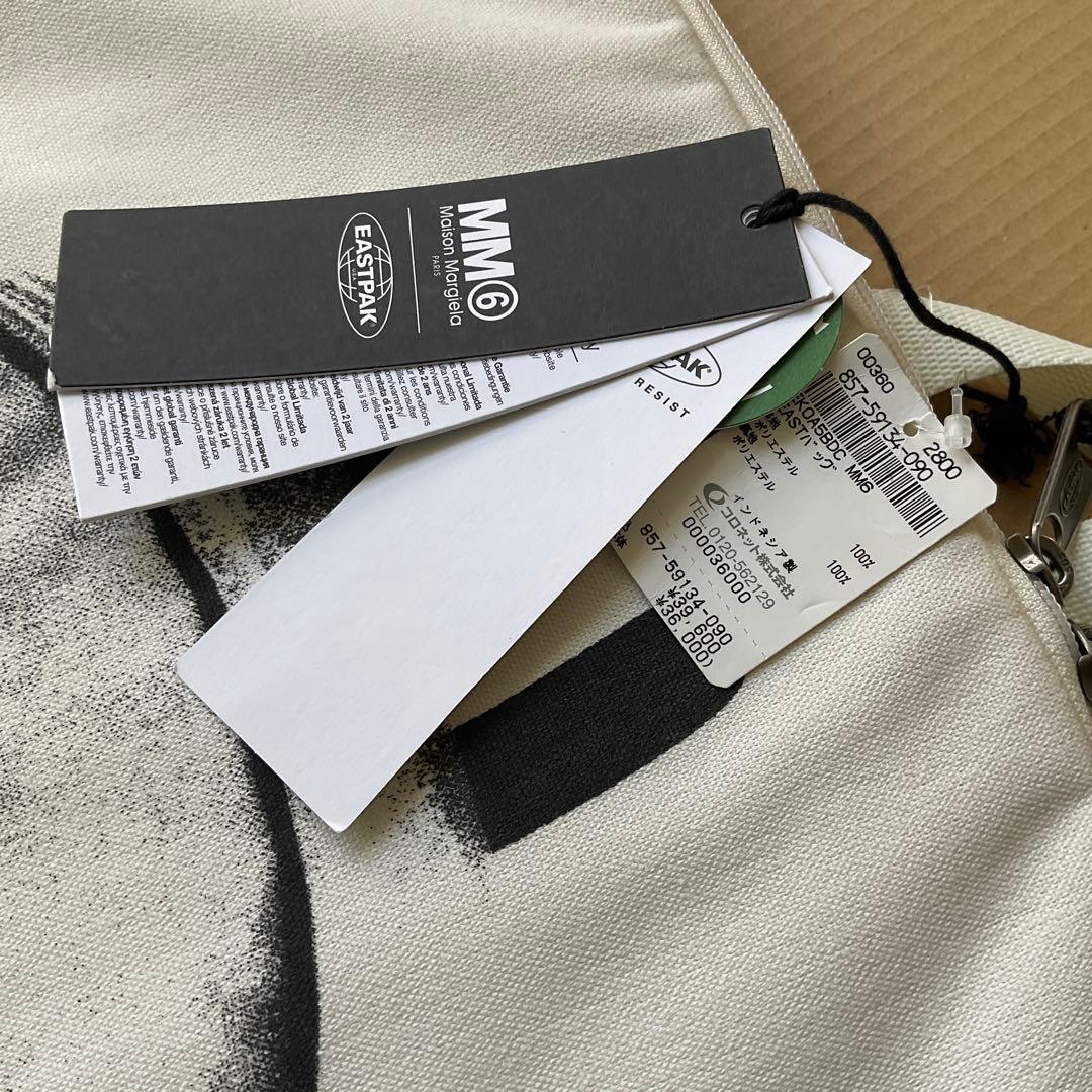 新品 MM6 メゾンマルジェラ EASTPAK ポスターバッグ トロン・プルイユ