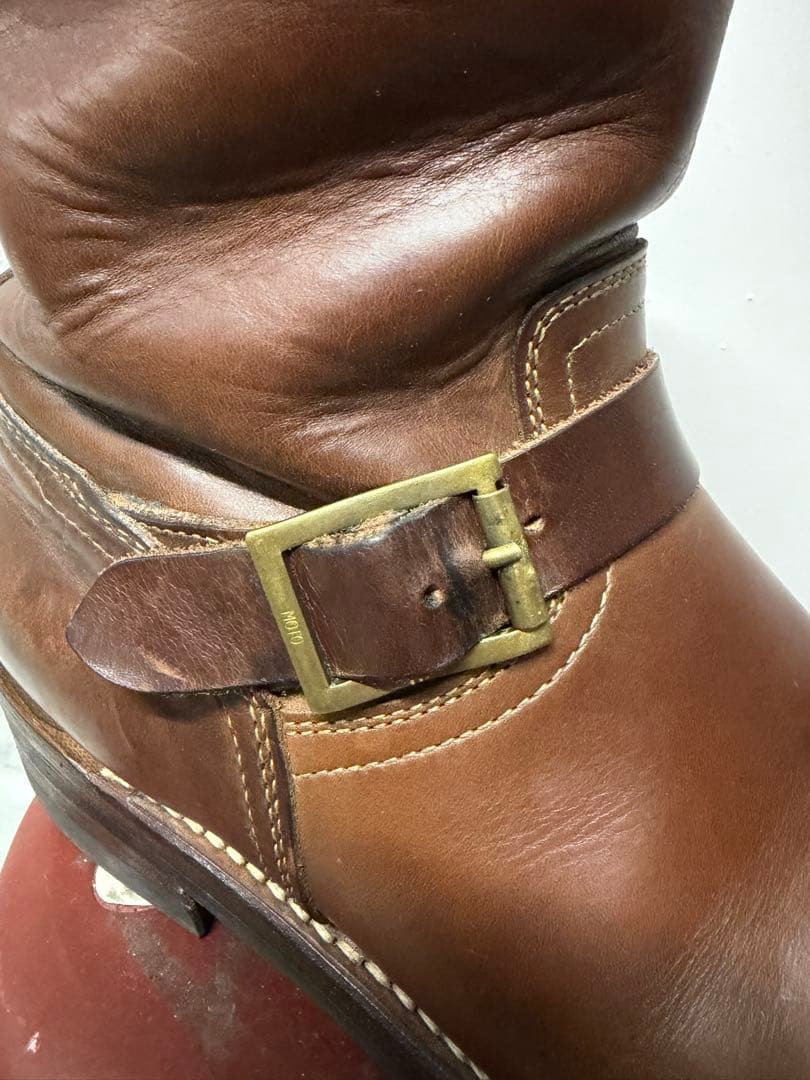 MOTOR モト　エンジニアブーツ 1003 ブラウン　27センチ　9