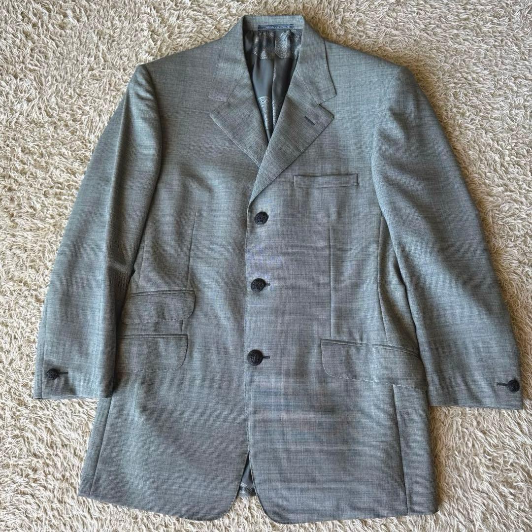 ✨極美品✨ジャンニベルサーチ　ヴェルサーチ　スーツ　千鳥格子　メドゥーサ