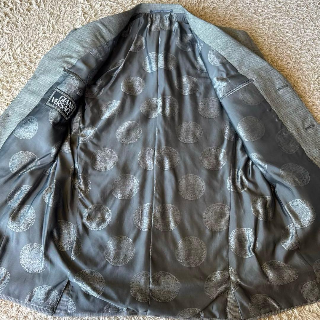 ✨極美品✨ジャンニベルサーチ　ヴェルサーチ　スーツ　千鳥格子　メドゥーサ