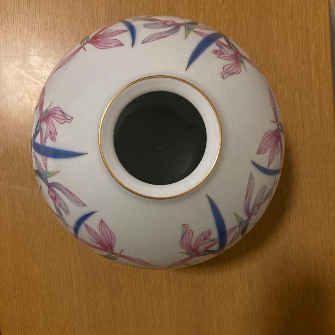 香蘭社　花生　花瓶　花器　壺