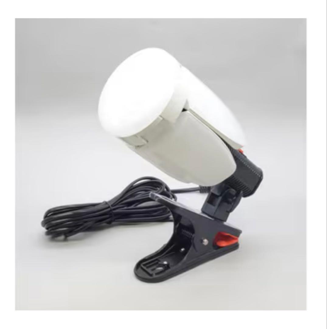 【新品・未開封】投光器　LED電球付クリップランプ　スーパールミネX60CL