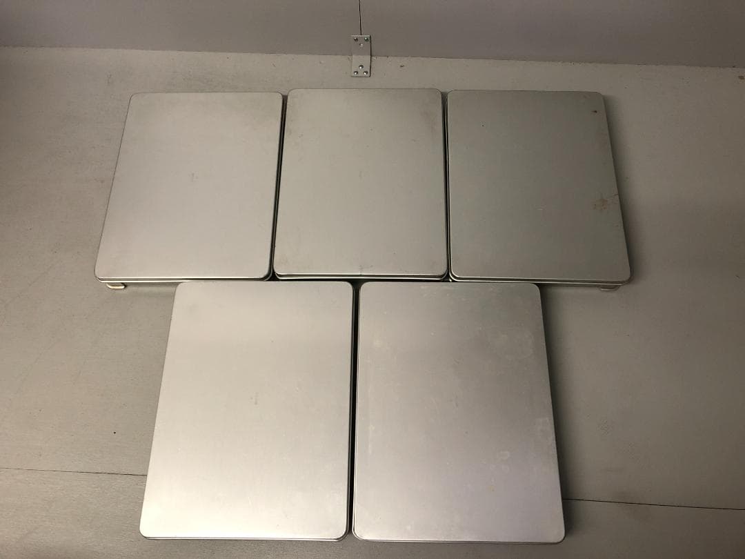 5個ふた付　アカオアルミ　硬質アルミ　システムバット　餃子バット　大50　⑷☆