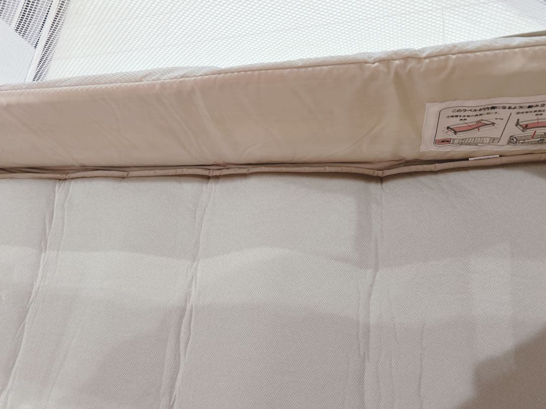 2024年アップリカ ココネルエアープラス ベビー ベッド シュークリーム GR