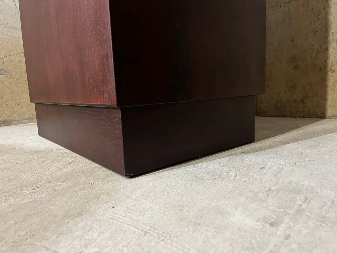 希少 山品木工社製 70年代　ビンテージ ライティングビューロー 机 チェスト