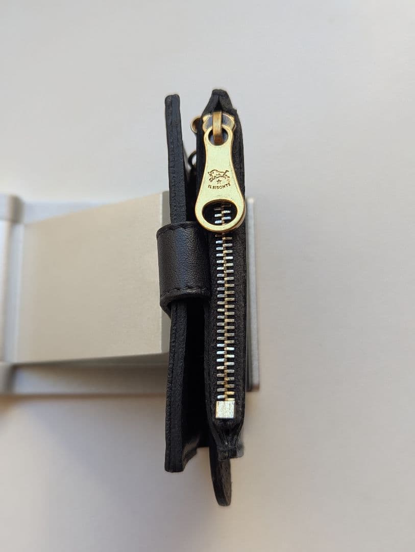 イルビゾンテ キーケース パース ブラック 男女兼用