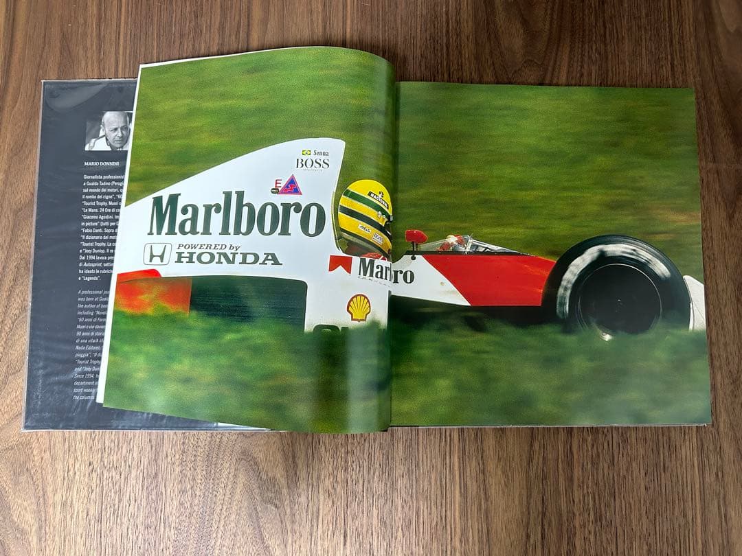 アイルトン・セナ　プロフィールフォトブック　マクラーレン