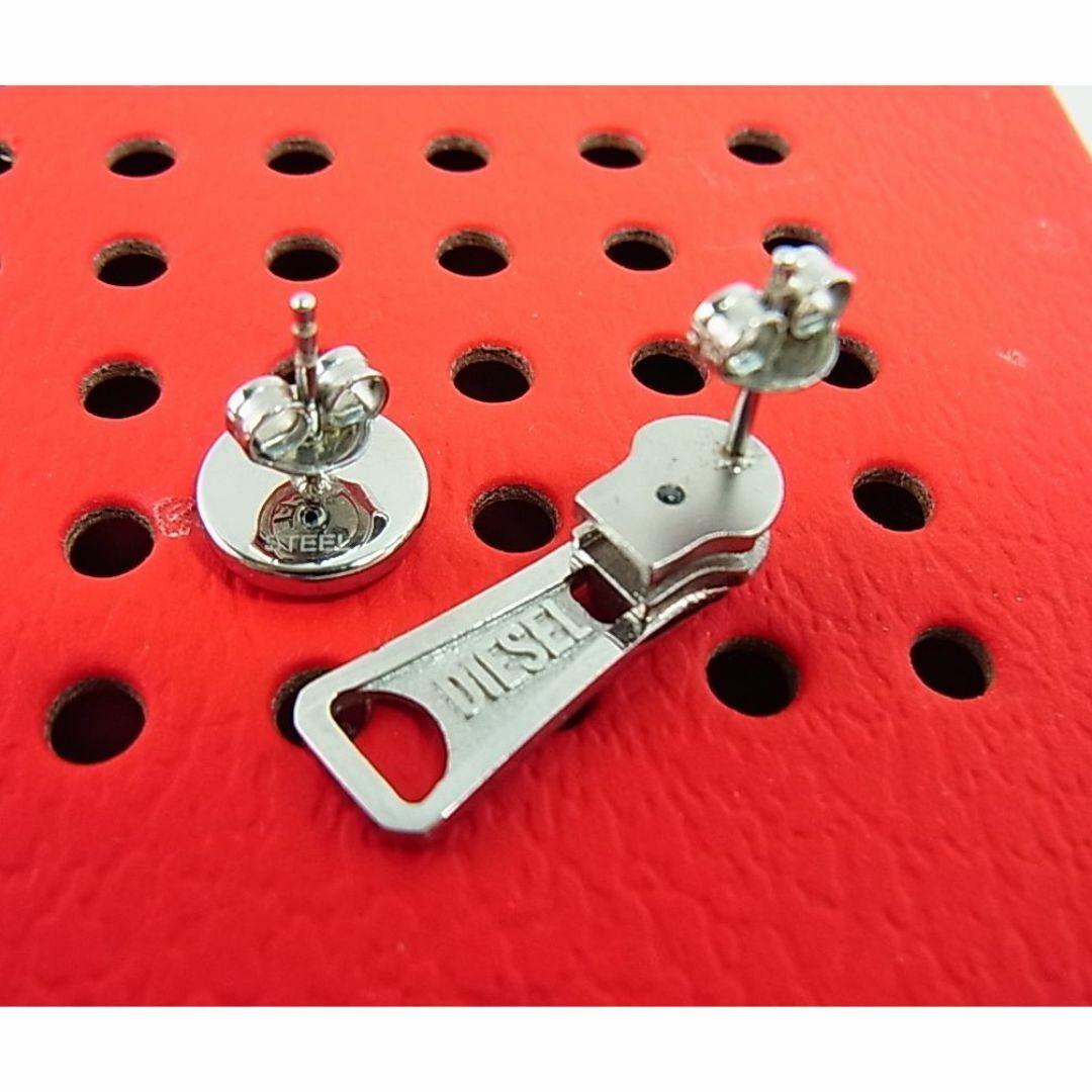 ◎正規美品DIESELディーゼル ピアス メンズ STEEL DX1402SET