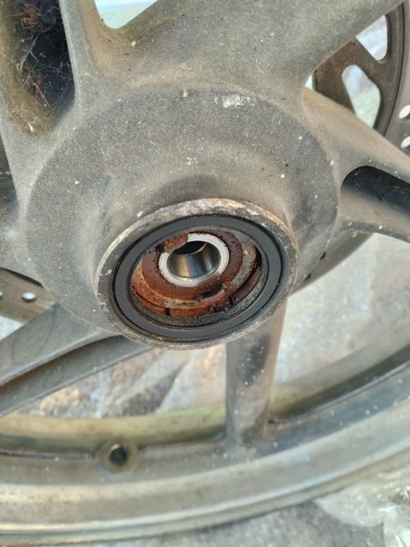 スカッパノンさま用 HONDA　ジェイド250 MC23　ホイールセット（前後）