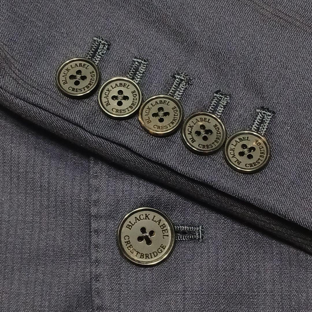 ✨極美品✨ブラックレーベル　3ピーススーツ　御幸毛織　シルクモヘア混　38R