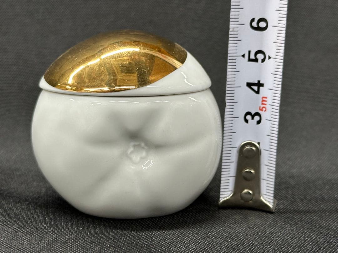 【レア？USED美品】meissen マイセン　洋梨　小物入れ　アクセサリー入れ