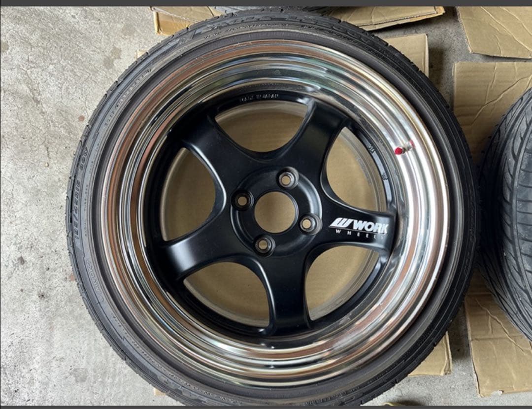 ワークマイスター　16インチ 8.0J+26 8.5J+38 100-4穴