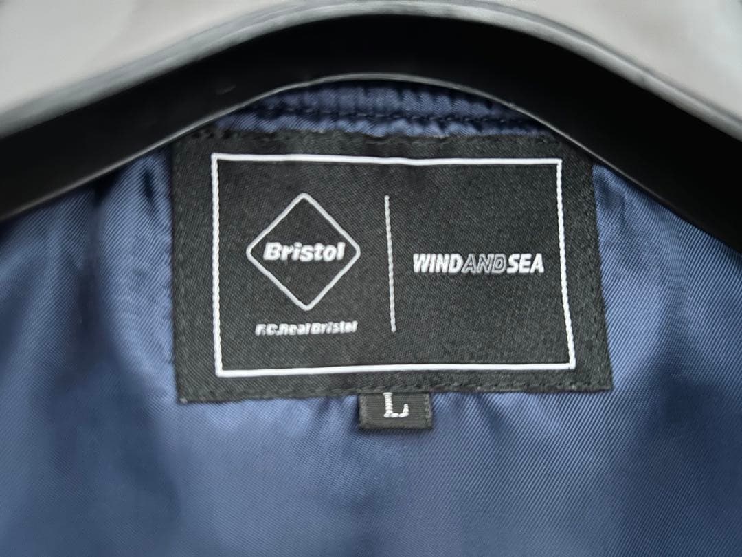 FCRB × WIND AND SEA ウィンダンシー　スタジャン　Lサイズ