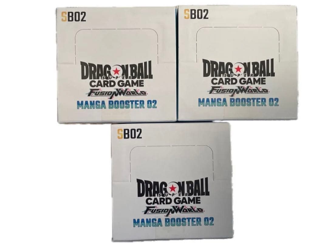 ドラゴンボール フュージョンワールド マンガブースター 02 3BOX