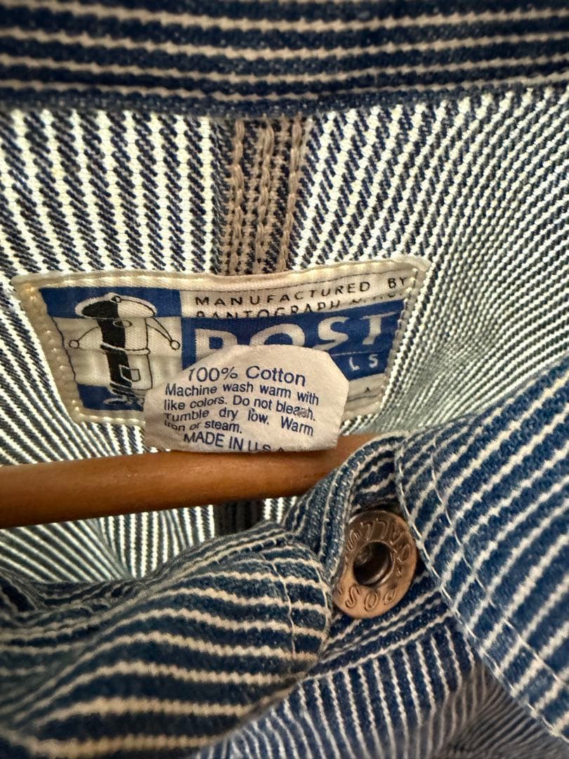 POSTOVERALLS カバーオール made in USA