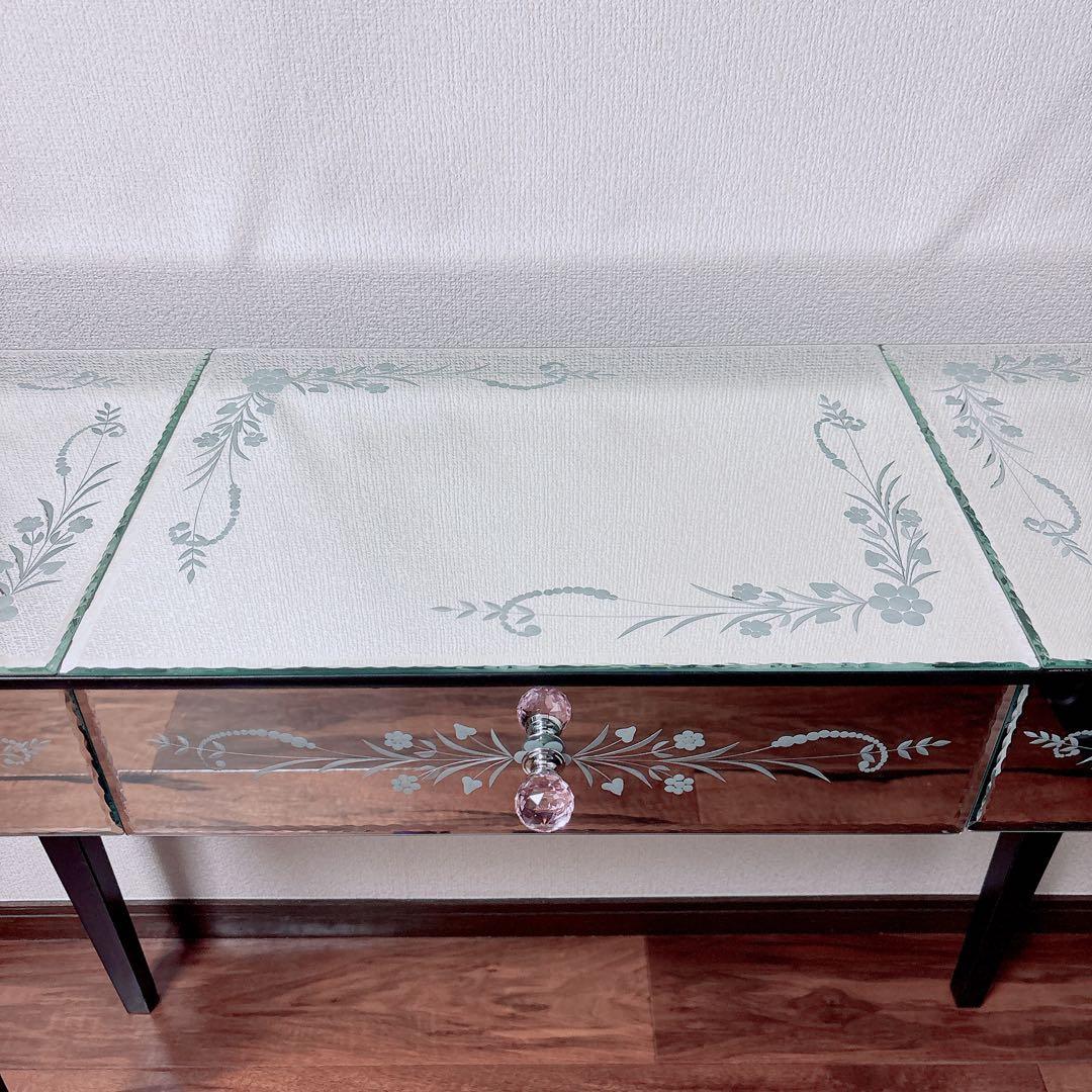 希少 ローラアシュレイ ベネチアン 三面鏡 ドレッサー 化粧台 鏡台 廃盤モデル