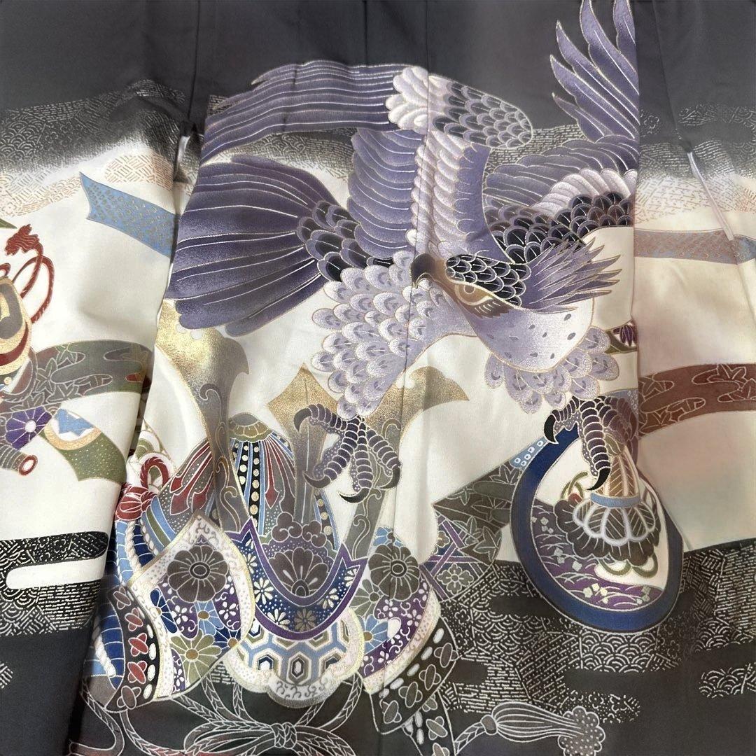 七五三　5歳　着物　袴、羽織、長襦袢、小物、 フルセット