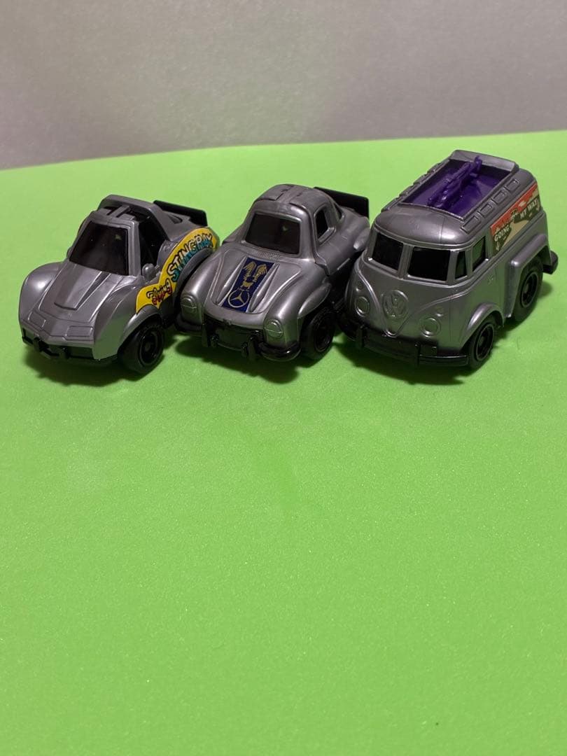 チョロQ、3台セット・銀色です。