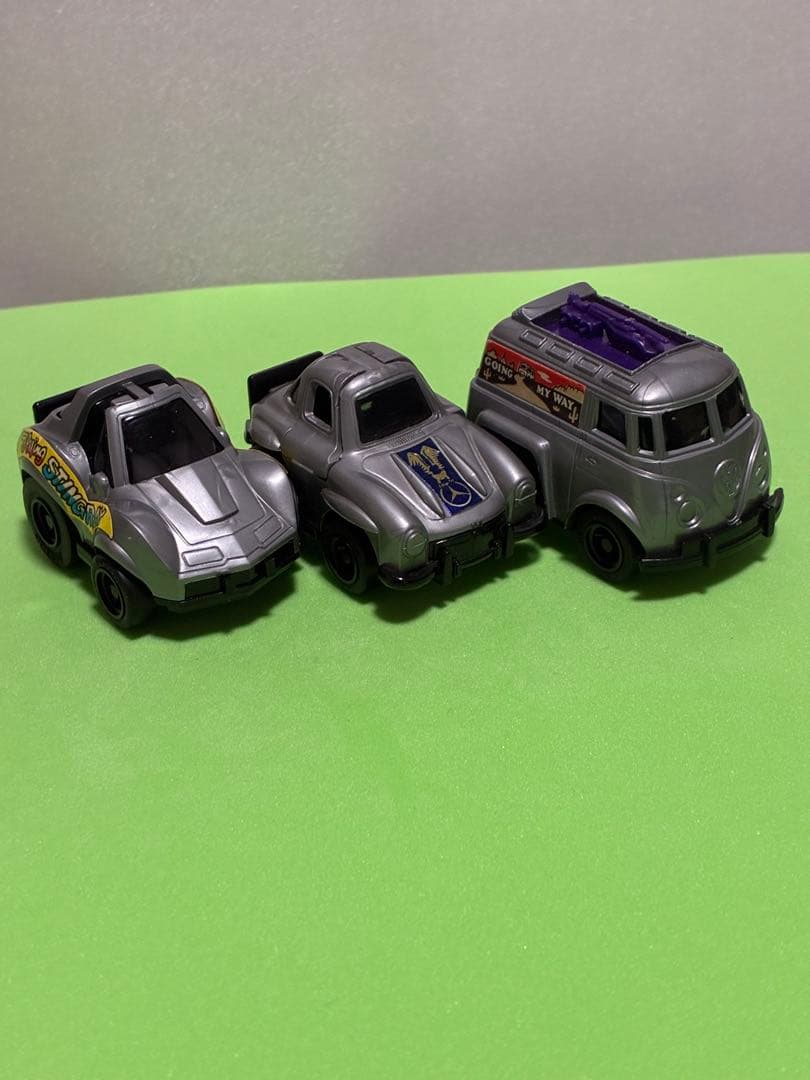 チョロQ、3台セット・銀色です。