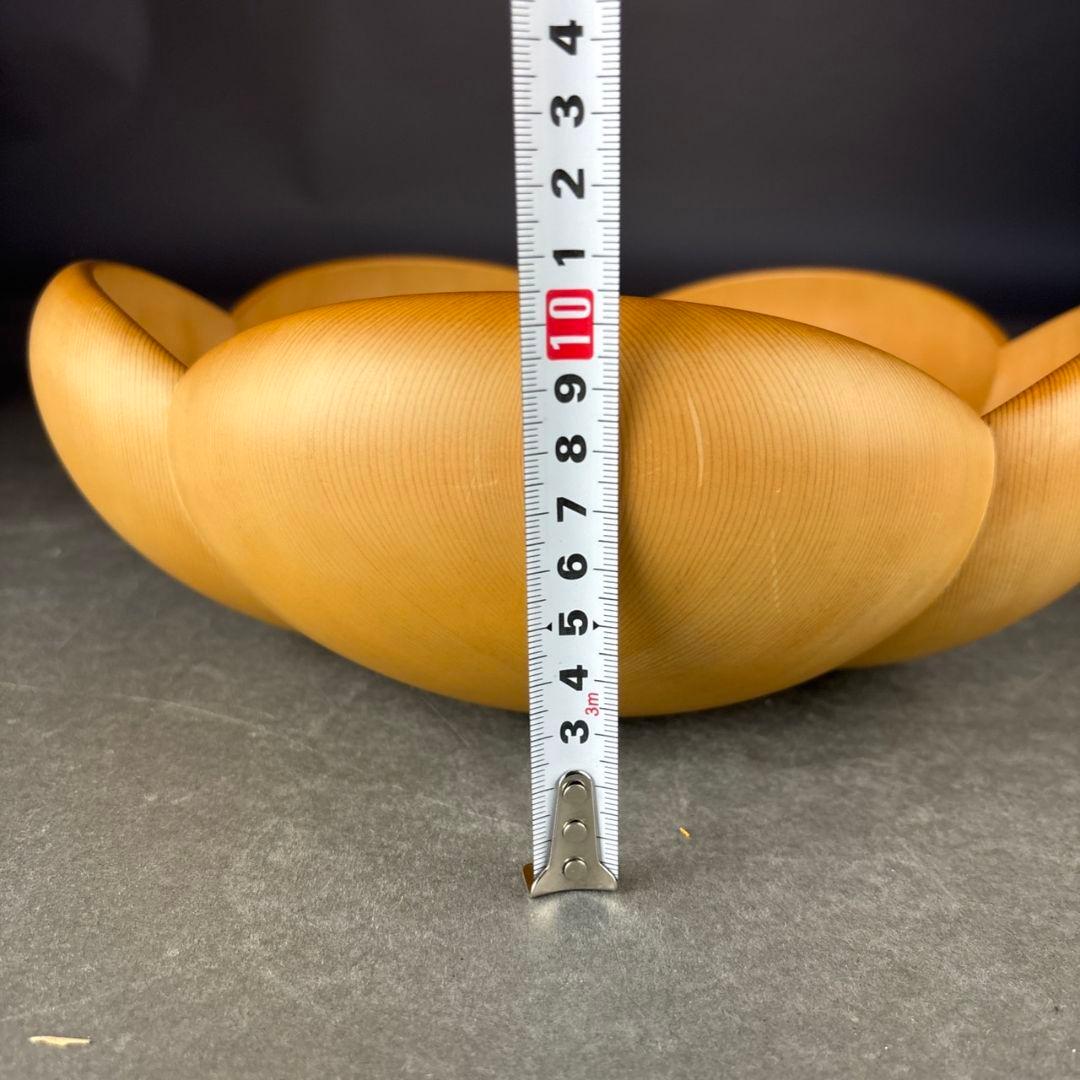 人間国宝　中川清司　槙柾合わせ　梅鉢　共箱