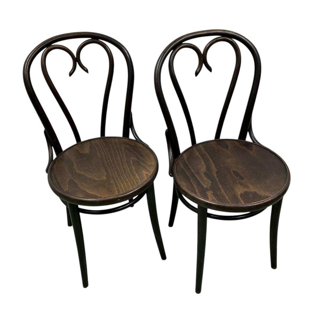 【希少】TON ベントウッドチェア 2脚 アンティーク レトロ