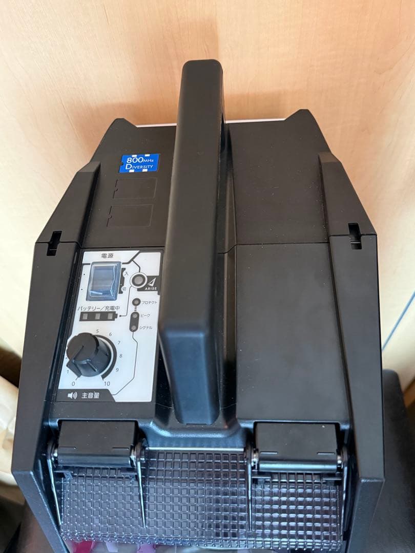 UNI-PEX ワイヤレススピーカー マイク2本付き