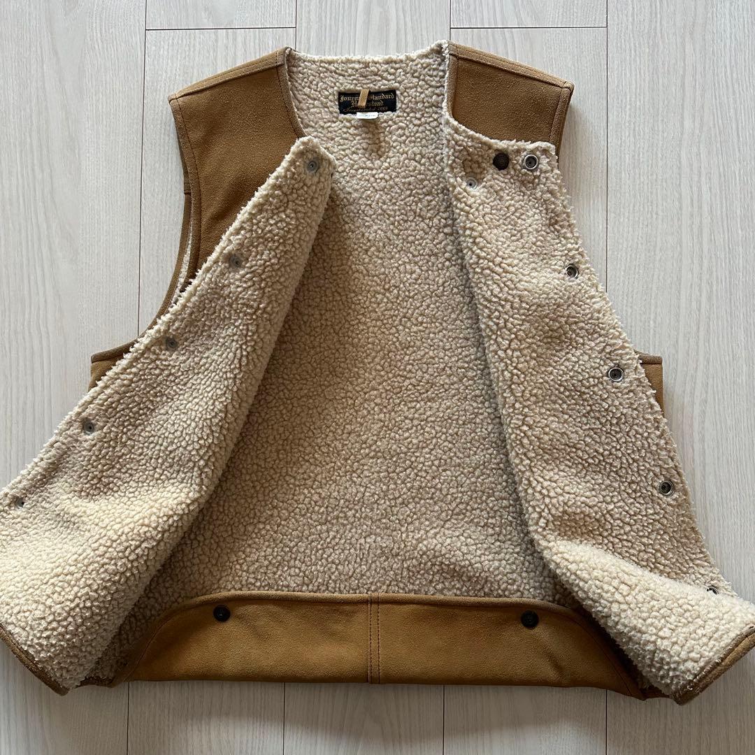 J.S stead スウェードベスト　Mサイズ　ジャーナルスタンダード