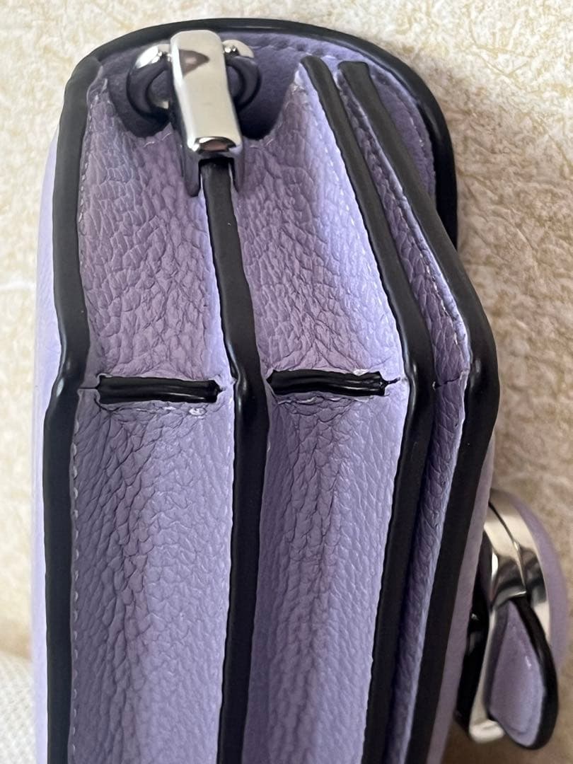 【新品未使用】COACH タビー12 ミニショルダーバッグ パープル 紫