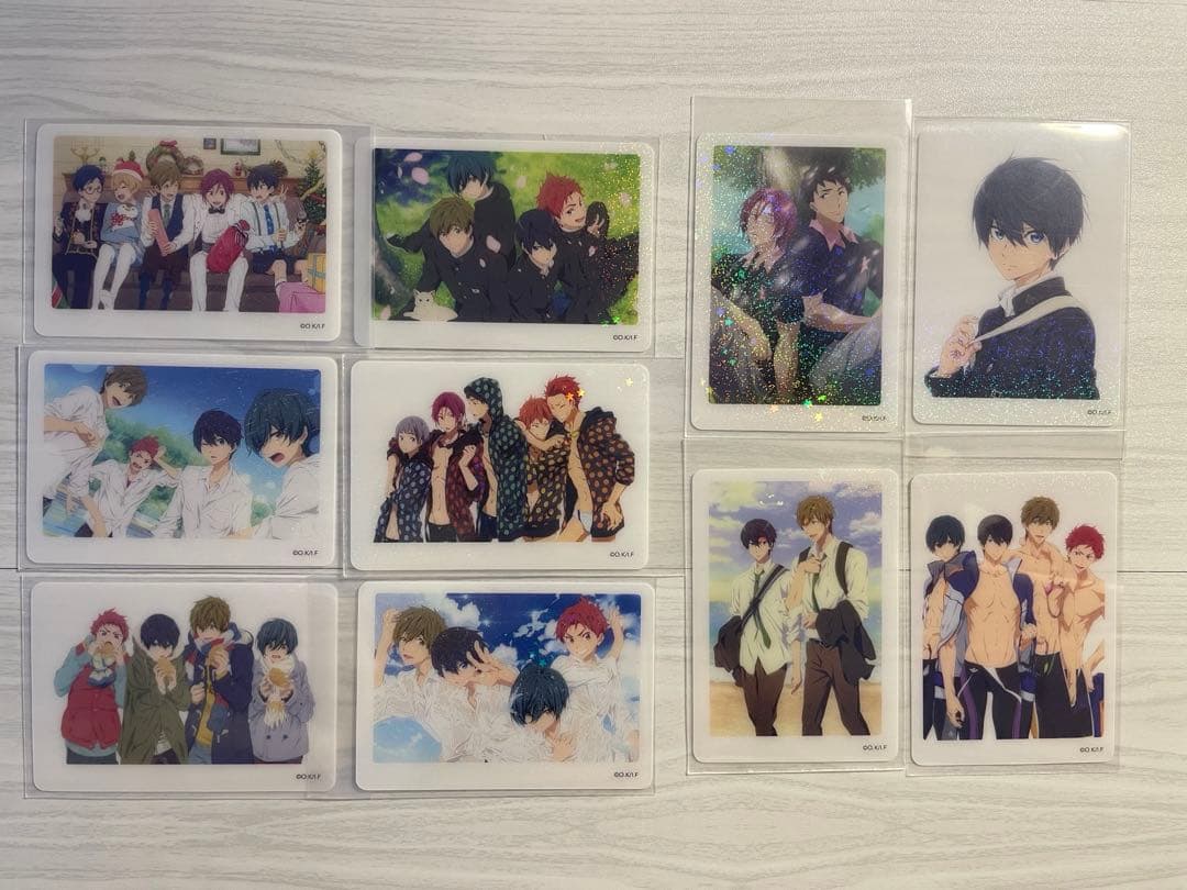 Free! ミニフォトカード 第2弾 120種 コンプリート（ホロ含む）