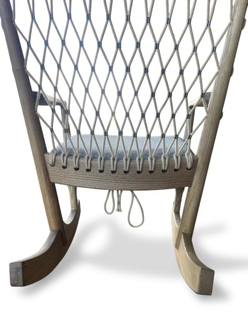 廃盤　美品　関家具　ワオン　ロッキングチェア　　RY-941　12c03