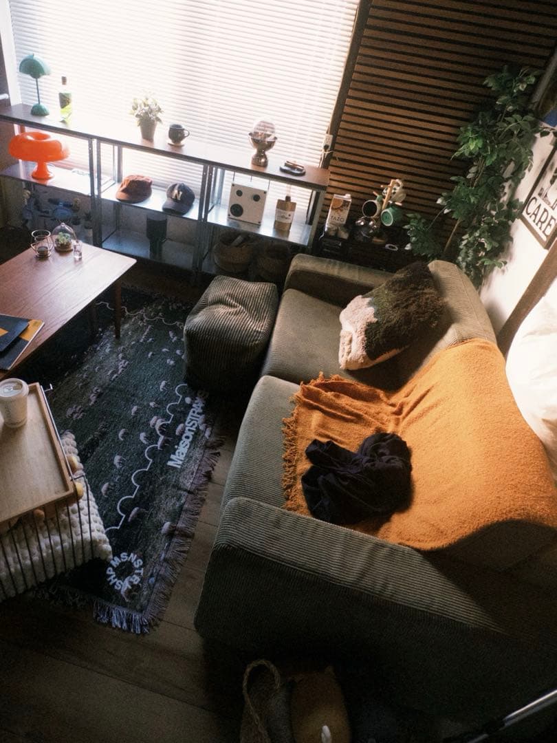 【nico and…】ローソファ/グリュックソファ［幅166cm］