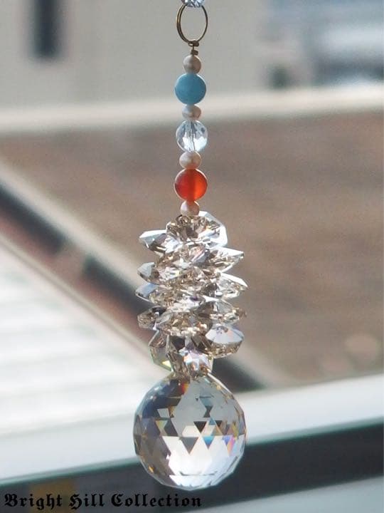 【ギフトBOX付】幸運＆美＆バランス調整サンキャッチャー④