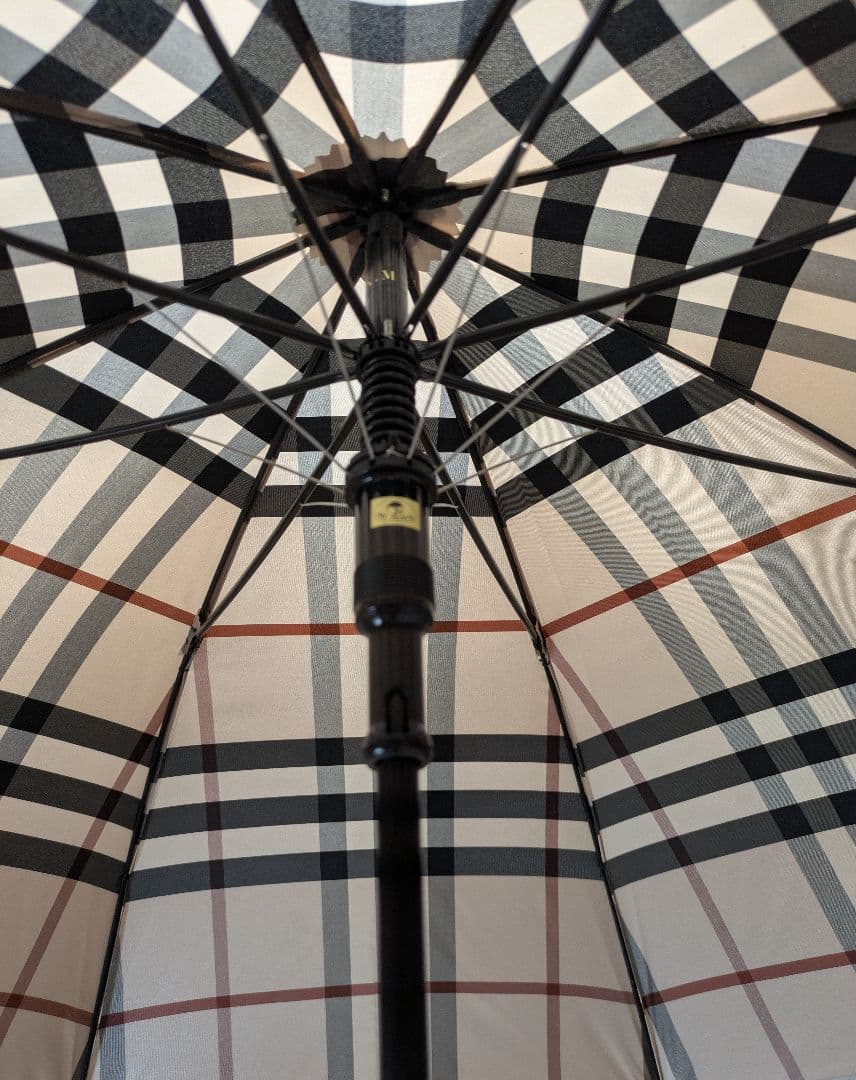 【タグ付き新品未使用】BURBERRY バーバリーレディース 長傘 カバー付き
