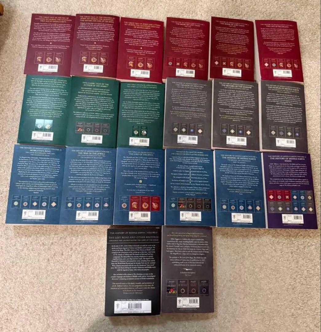 い*こ様 J.R.R.トールキン 関連書籍セット（英語版・ペーパーバック） To