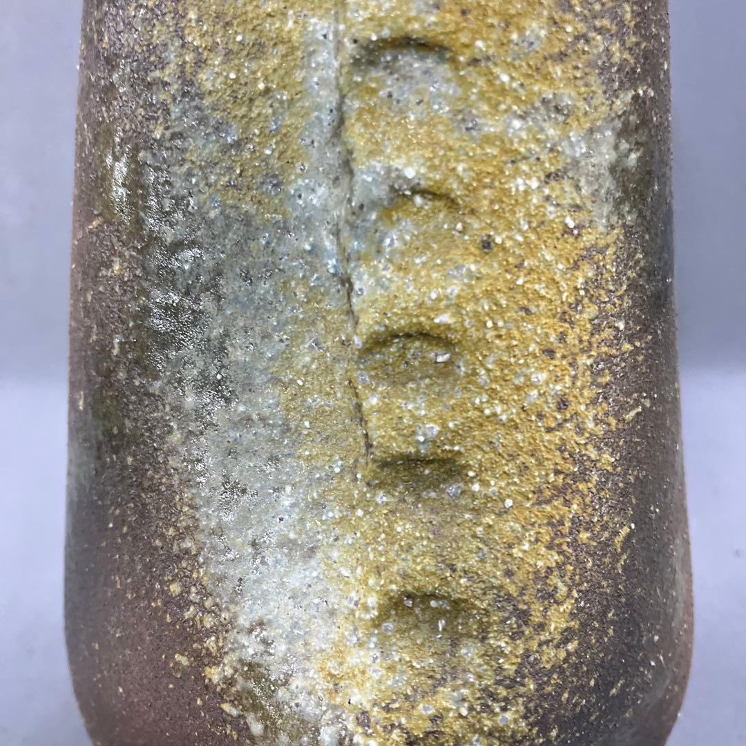 信楽焼 花器 花瓶 花入れ 窯肌合わせ 高さ35cm