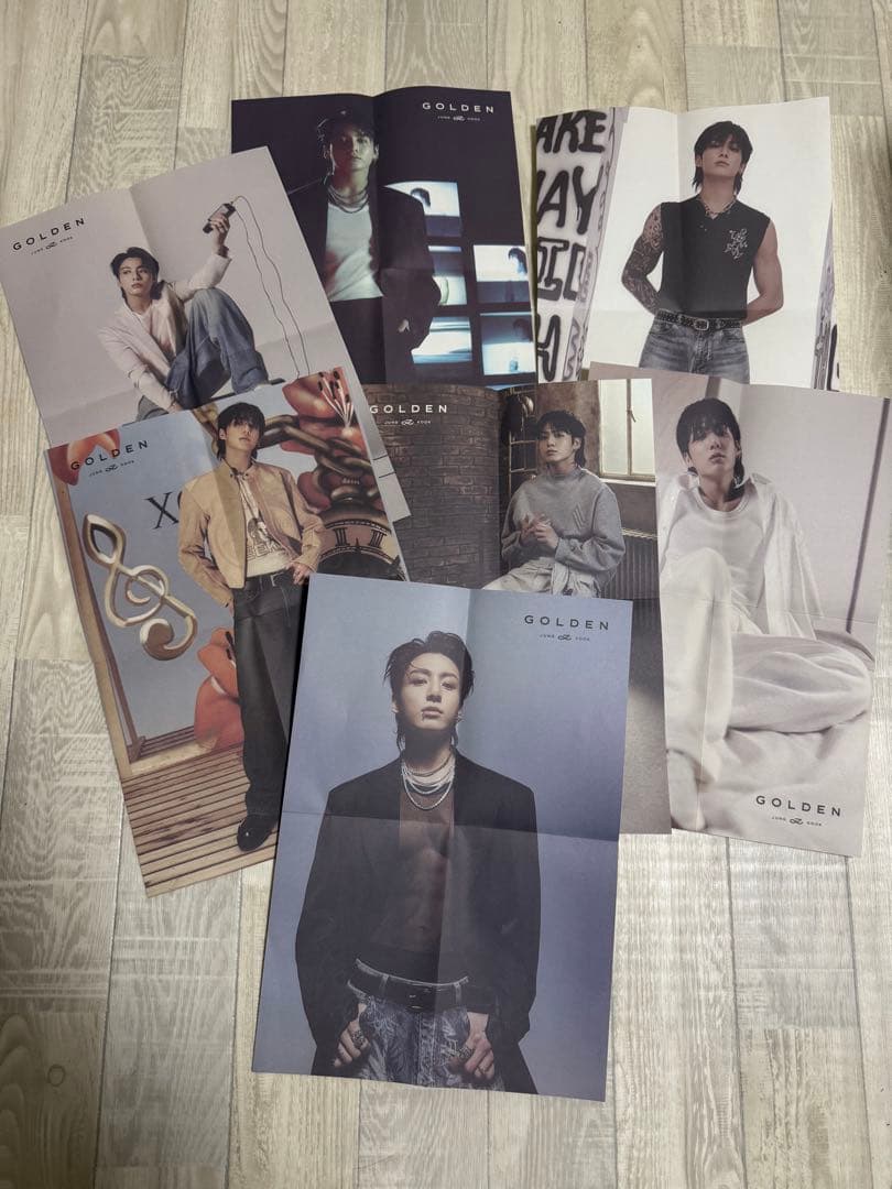 BTS ジョングク jungkook GOLDEN アルバム全種