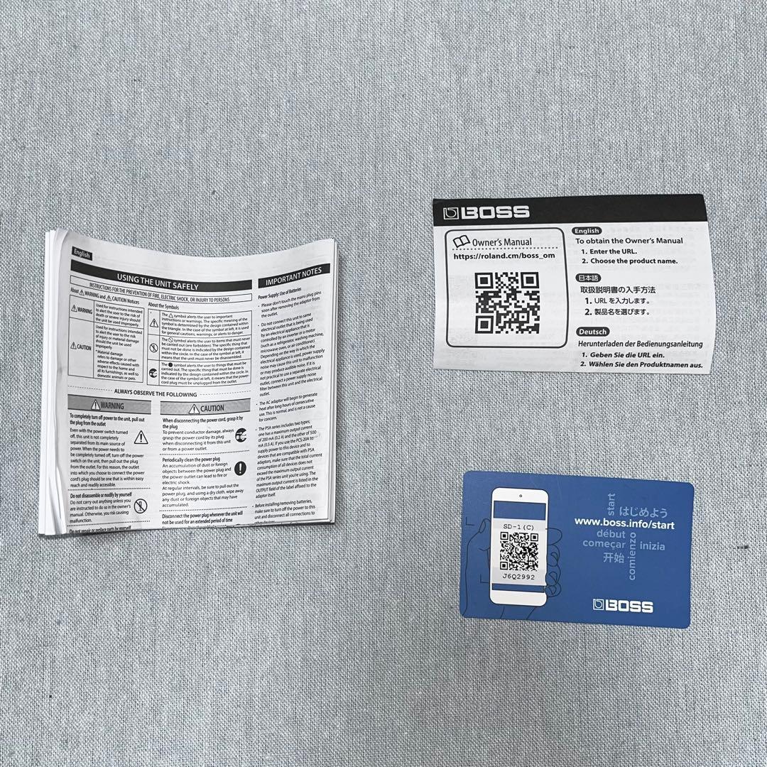 ギター BOSS SD-1 SUPER Overdrive