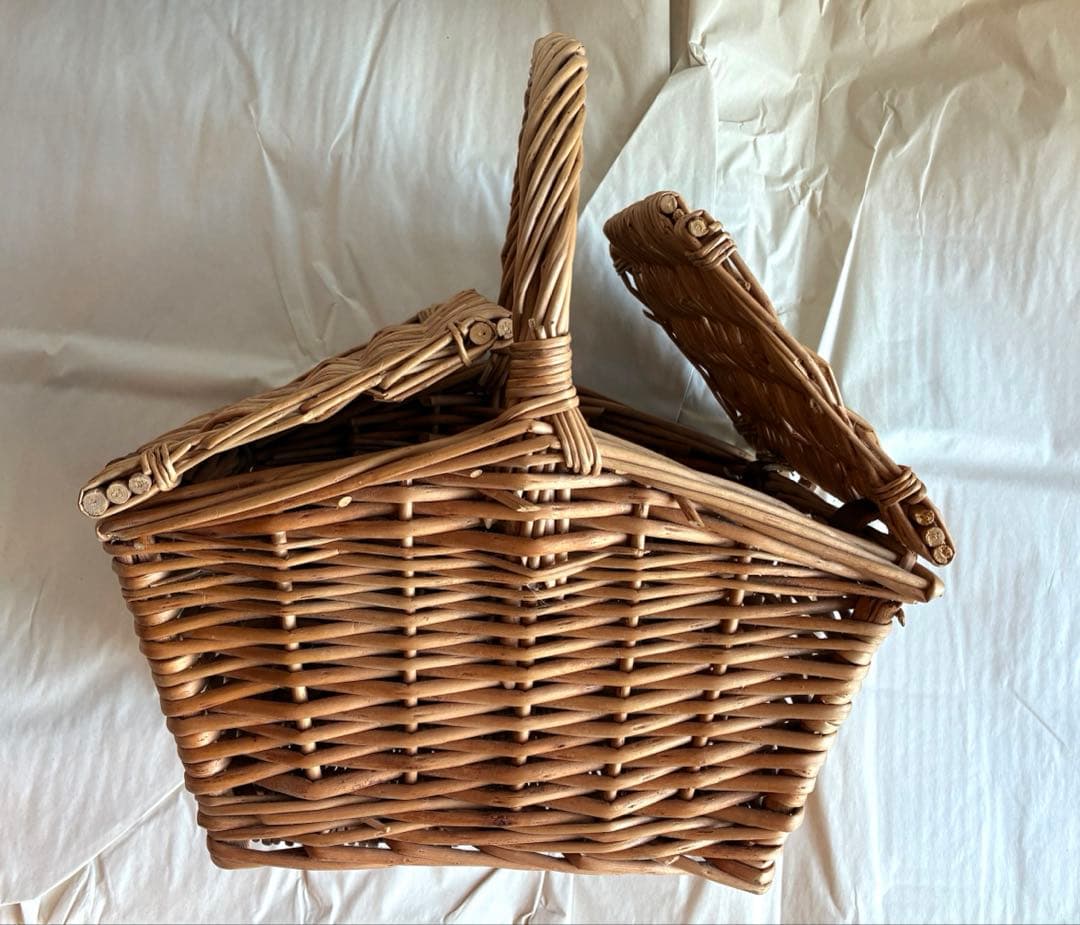 値下げ　フォートナム&メイソン　ハンパー　かご　バスケット　ロンドン　英国