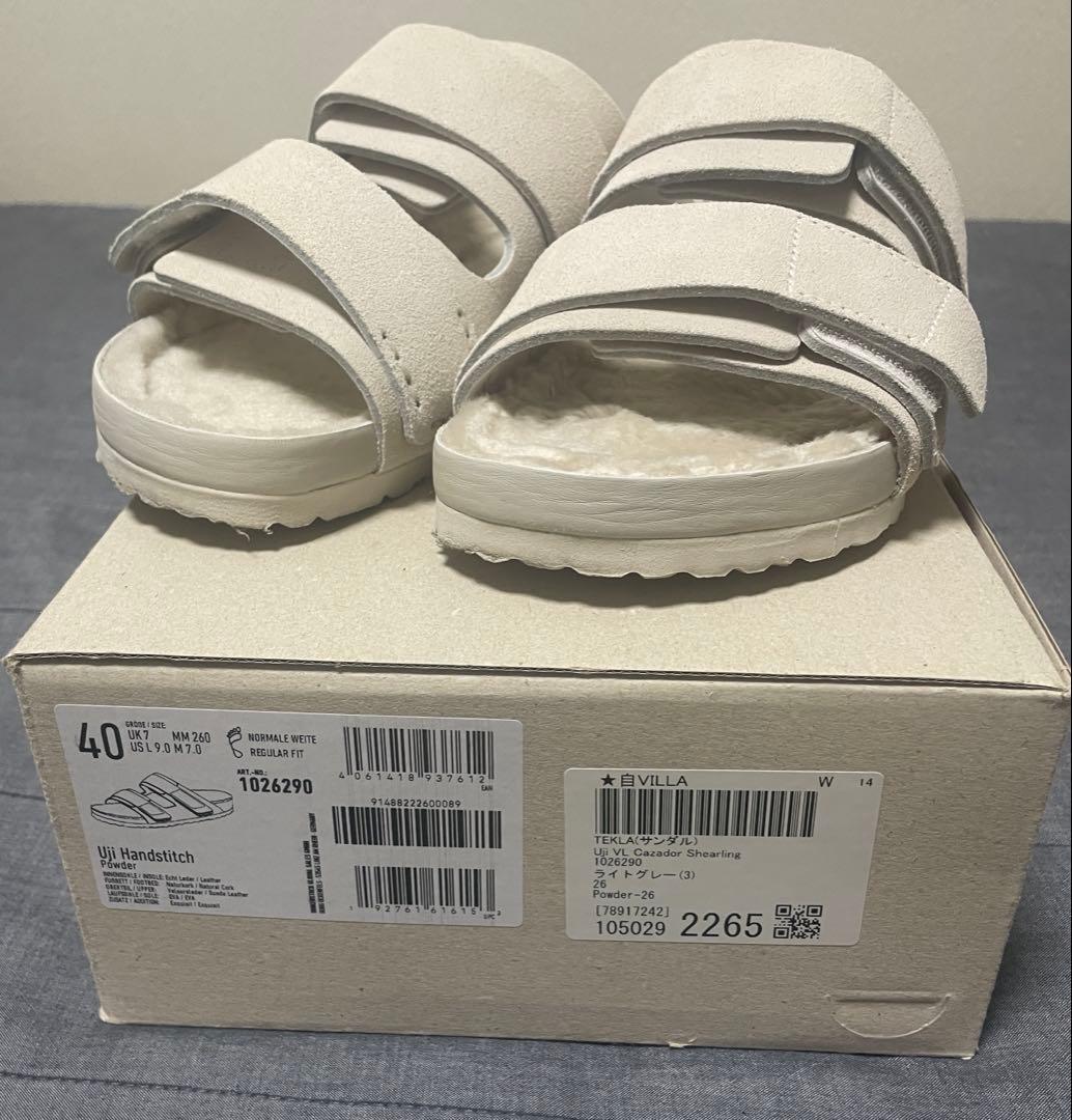 靴 Birkenstock / Tekla Uji shoes