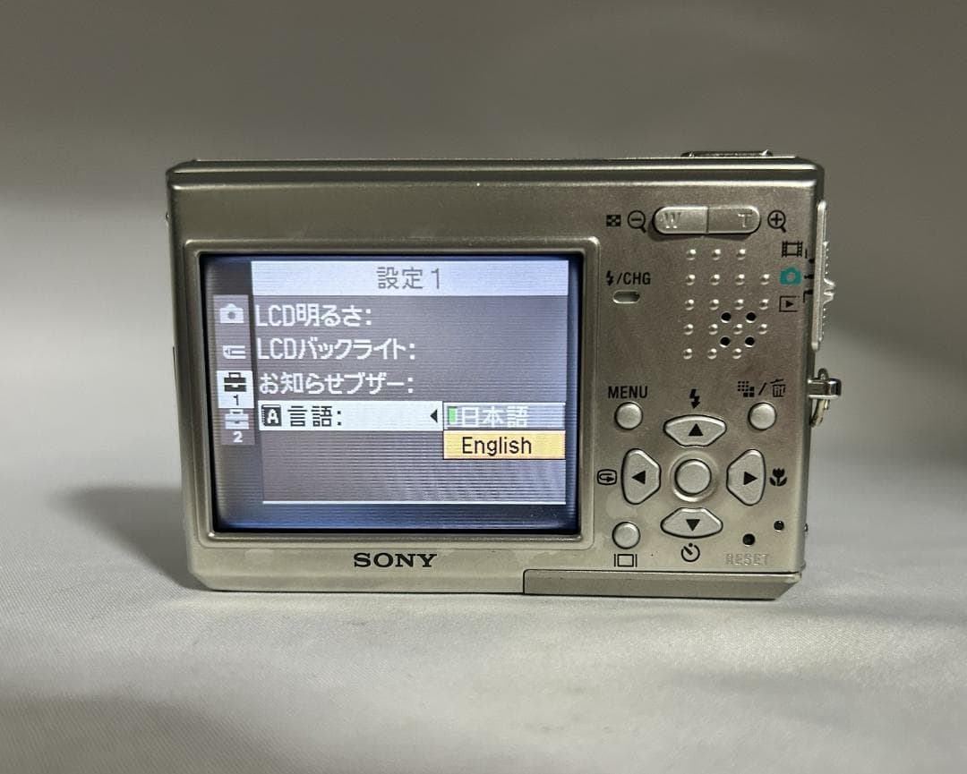 【極上美品/元箱】SONY Cybershot DSC-T1 動作確認済