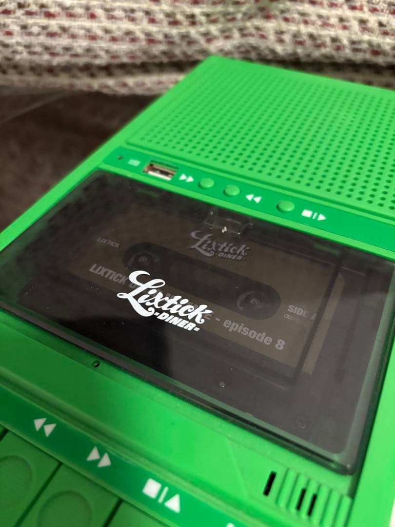 カセットプレイヤー カセットレコーダー テープ lixtick