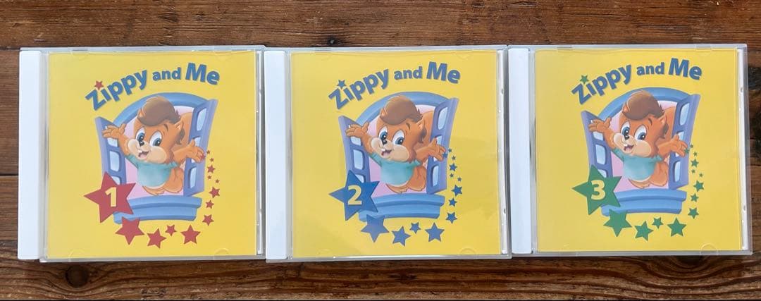 Zippy and Me DVD CD ボックスセット 3巻