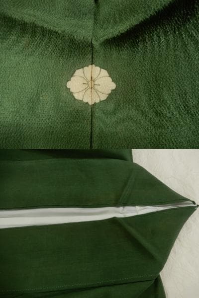 正絹・アンティーク着物・鳥花文様・大正浪漫・現代 縫い直し着物