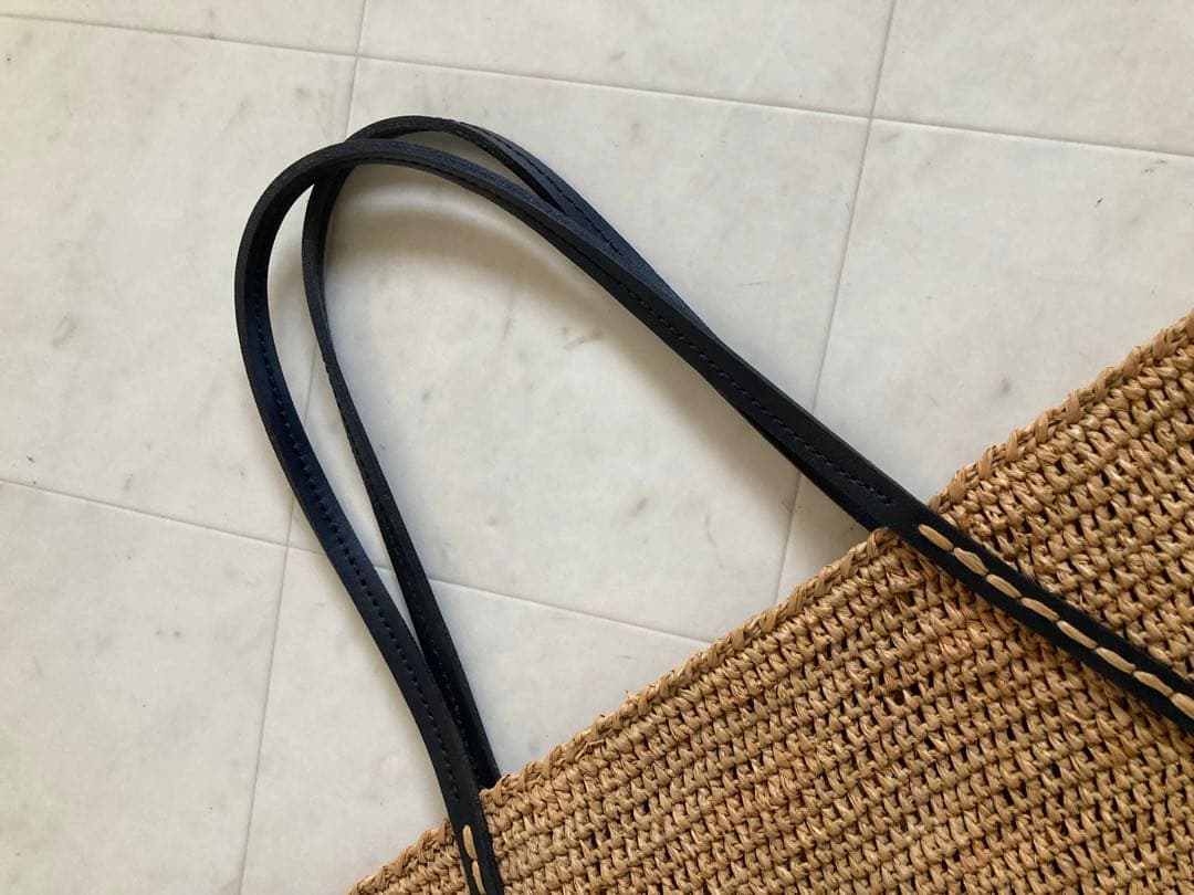 SansArcidet＊ラフィアトートバッグ