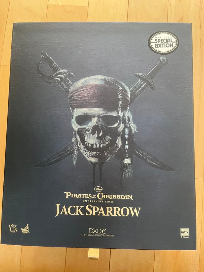ジャックスパロウ　フィギュア　パイレーツオブカリビアン　ムービーマスターピース