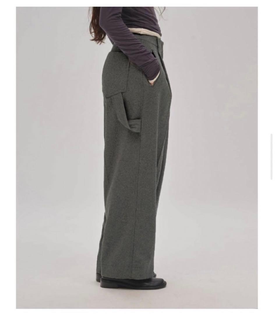 パンツ todayful Wool Painter Pants