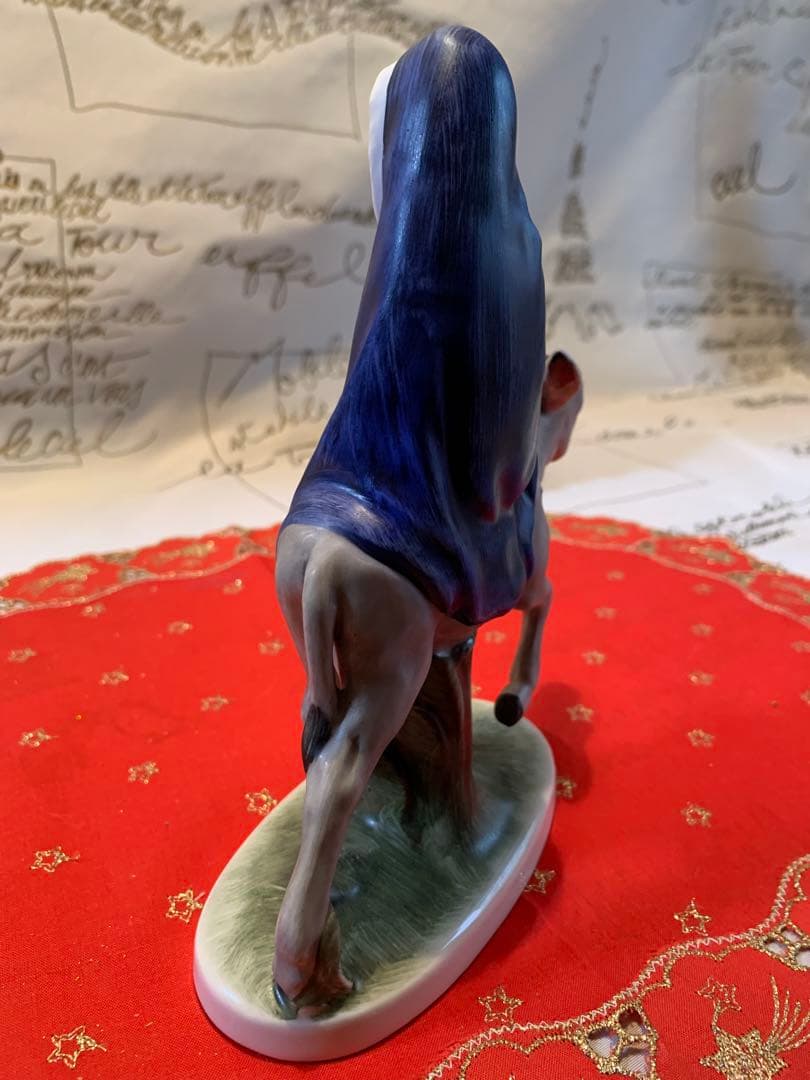 ゲーベル人形　西ドイツビンテージの出エジプトの様子の聖家族のお人形お顔が可愛い！