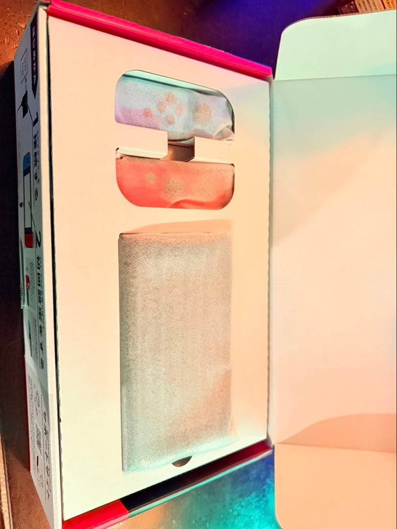 Nintendo Switch ネオンレッド/ネオンブルー【本体付属品極美品】