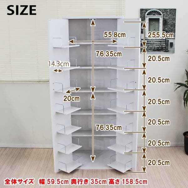 【新品・送料無料】ＤＶＤ・ＣＤ・コミック書棚ストッカー収納庫　ホワイト