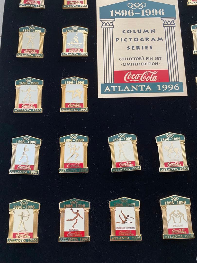 コカコーラ　アトランタ　オリンピック　五輪　ピンセット　1996 ピクトグラム